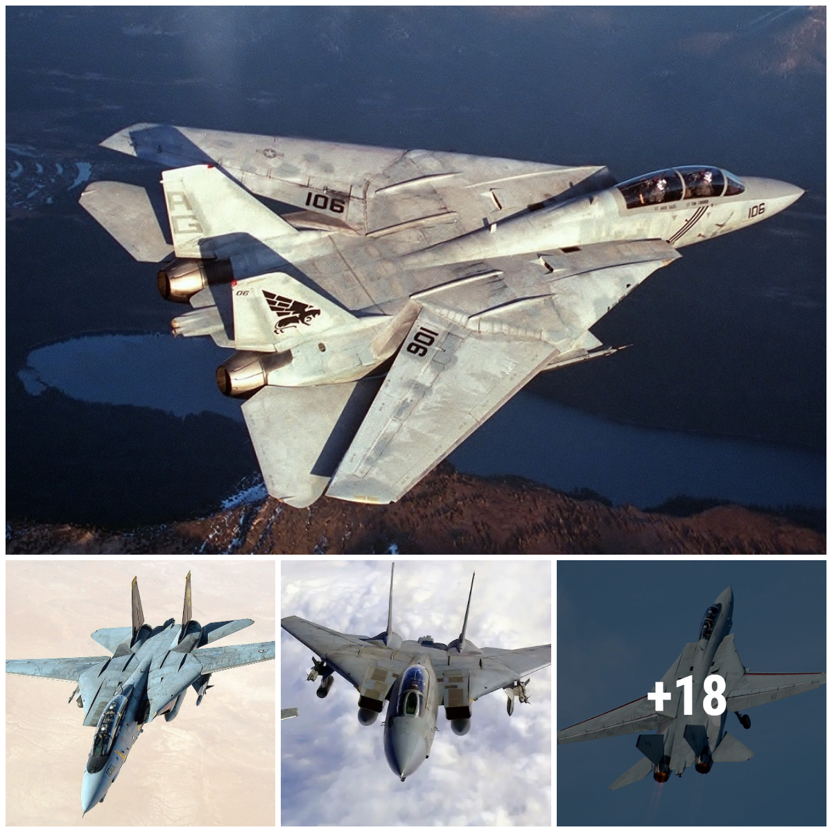 The "super" F-14 Tomcat Design Is Used With The Super Tomcat 21.