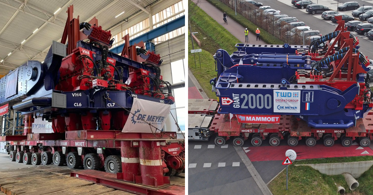 Precision in Heavy Lifting: Mammoet Showcases Excellence in Relocating ...