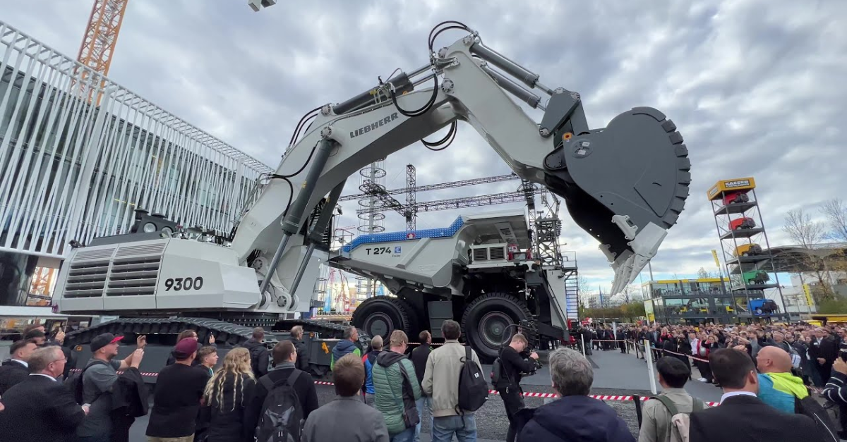 Liebherr Mining, Construction & Port Equipment at Bauma 2024 Expo (Video)